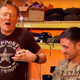 Illustration for article titled Conan Visits Air Base In Qatar, Gets Nipple Rubs And A Mauling
